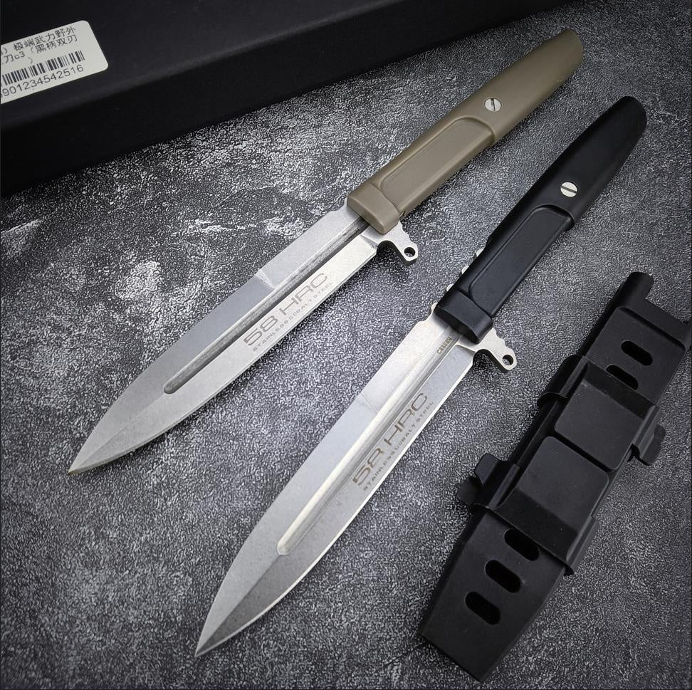 2023 SATINESAT Extrema Ratio C23 High Quality Tactical Fixed Blade Survival Knife Wilderness Combat Knives Essential Self-defense Tools Hunting Camping Knife Outdoor Army Pocket Knife
