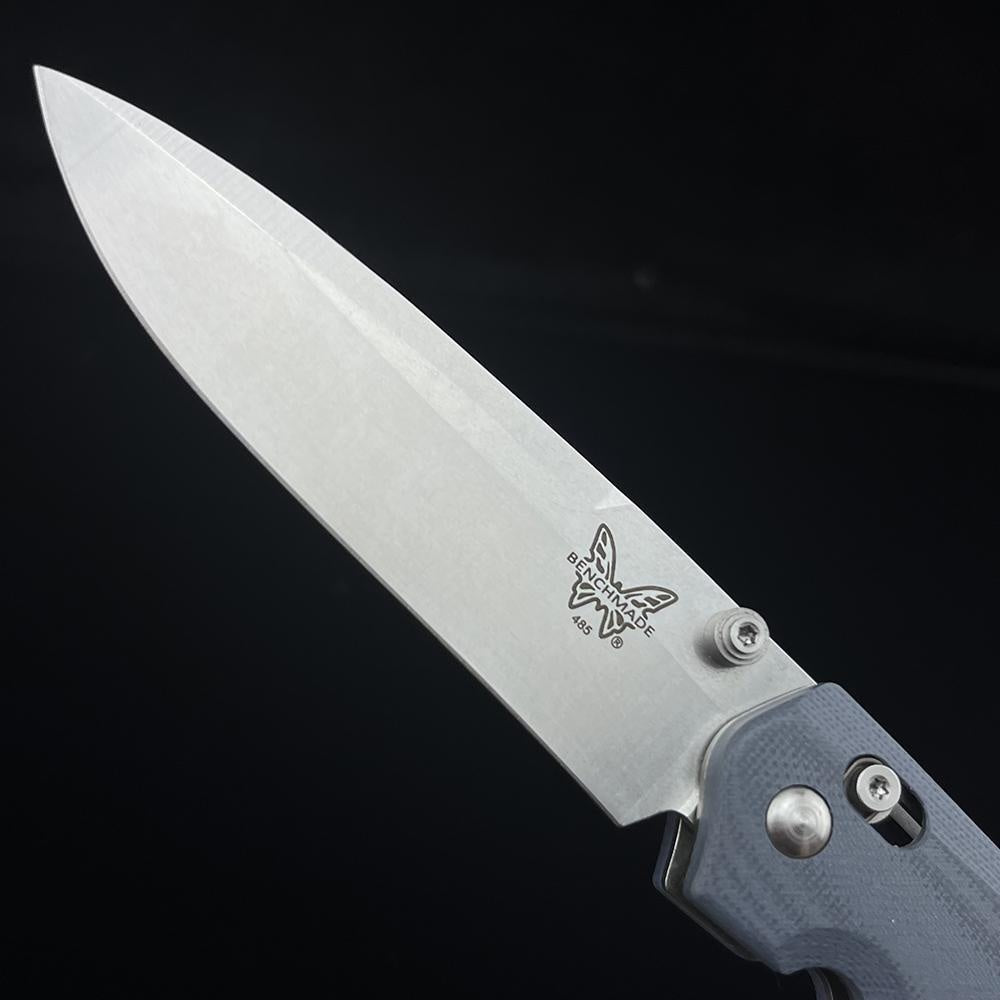 Manual Open Benchmade 485 Valet Folding Knife 2.96" G10 Handle EDC Pocket Knife AXIS Lock Hunting Outdoor Tactical Self Defense Portablde Flipper Knives