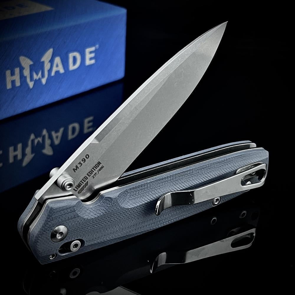 Manual Open Benchmade 485 Valet Folding Knife 2.96" G10 Handle EDC Pocket Knife AXIS Lock Hunting Outdoor Tactical Self Defense Portablde Flipper Knives