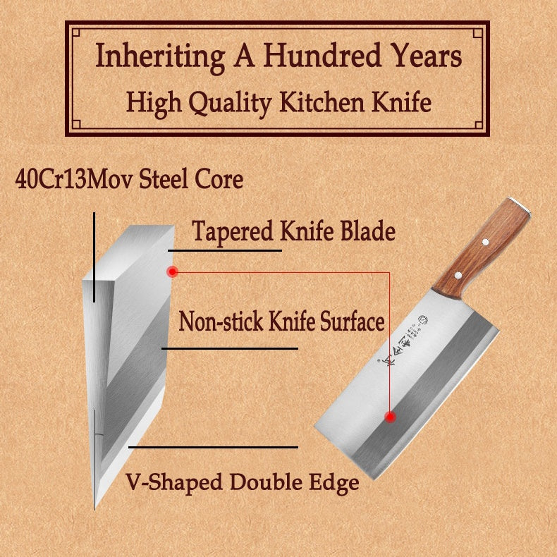 Professional Chef Knife Kitchen Knife Sharp Blade Cleaver Slicer Stainless Steel Kitchen Knives Kitchen Tools Kitchen Utensils Cooking Cutter Meat Slicing knife Utility Knife Chinese Butcher Knife Salmon Knife Sets Slicing Beef Raw Fish Fillet Knife Vege
