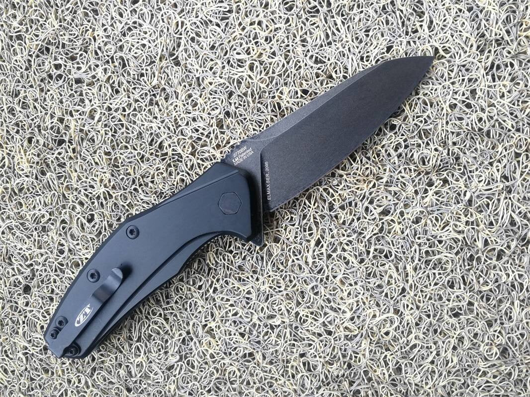 ZT ZERO TOLERANCE 0770 Assisted Flipper 3.25" ZT ZERO TOLERANCE0770 Tactical Spring Assisted Open Folding Pocket Knife Blade New