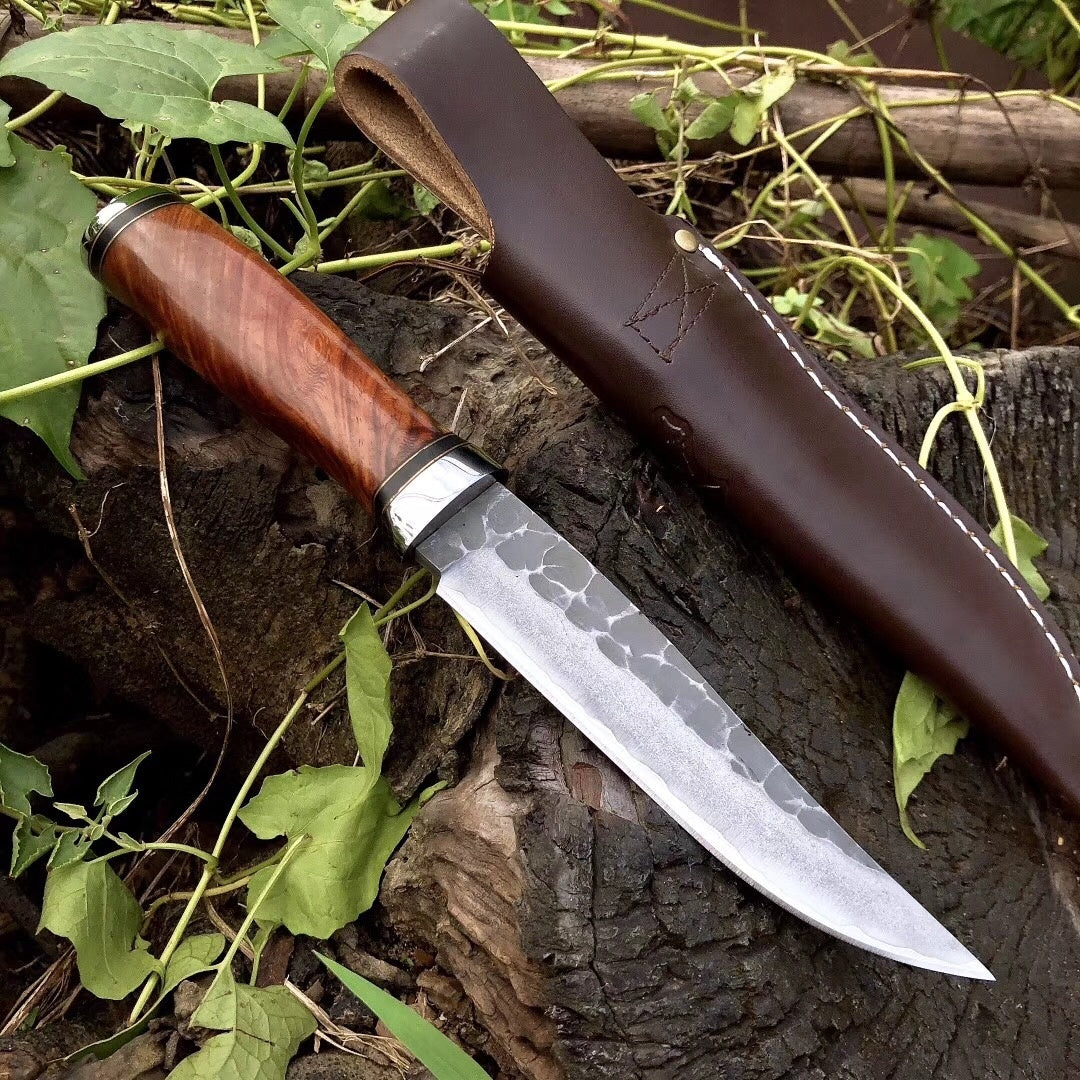 11" MILITARY Tactical Hunting Survival Fixed Blade Hunting Knife w/ Comfortable Grip