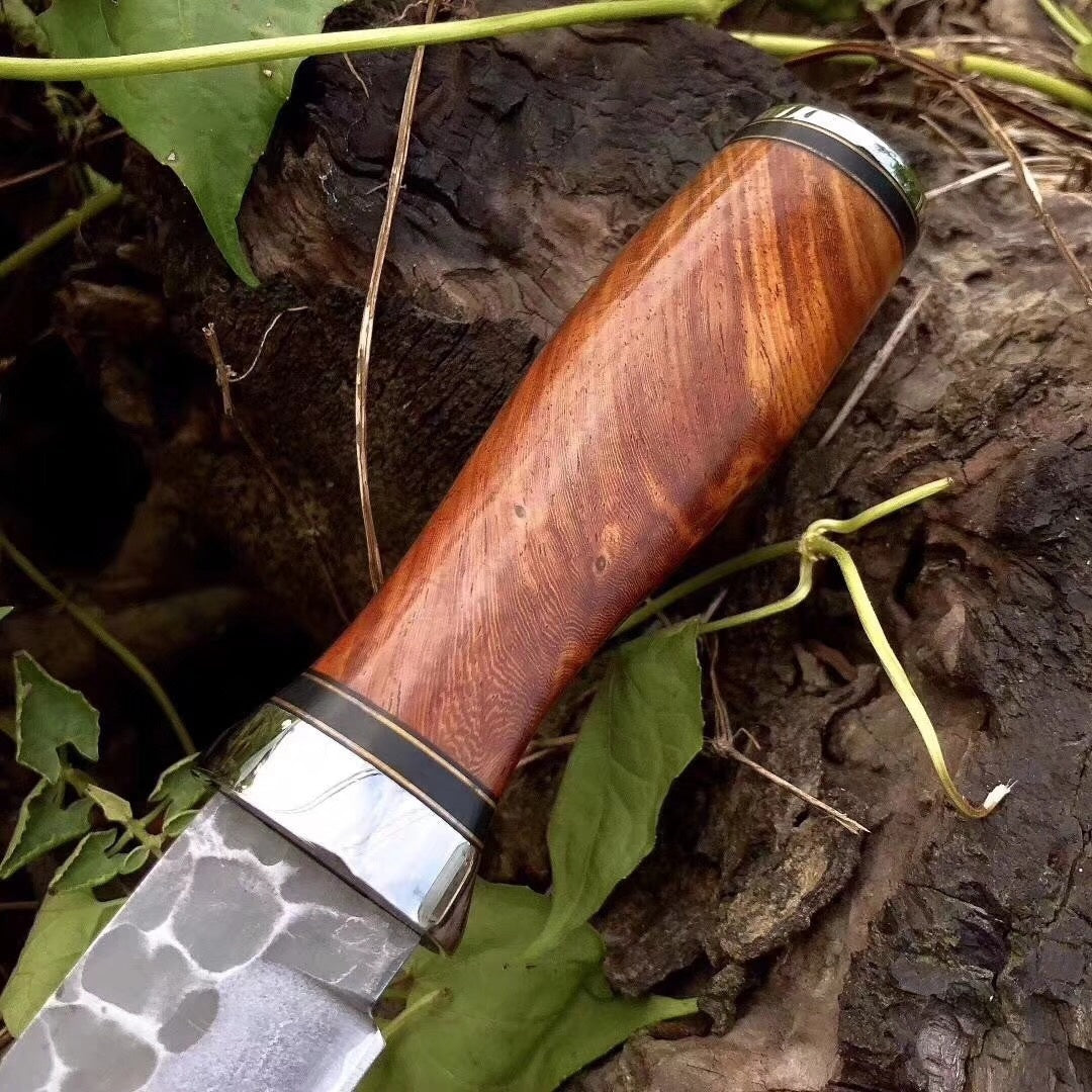 11" MILITARY Tactical Hunting Survival Fixed Blade Hunting Knife w/ Comfortable Grip
