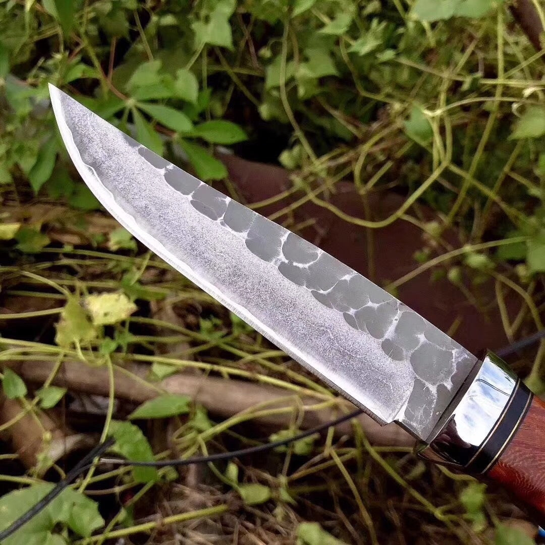 11" MILITARY Tactical Hunting Survival Fixed Blade Hunting Knife w/ Comfortable Grip