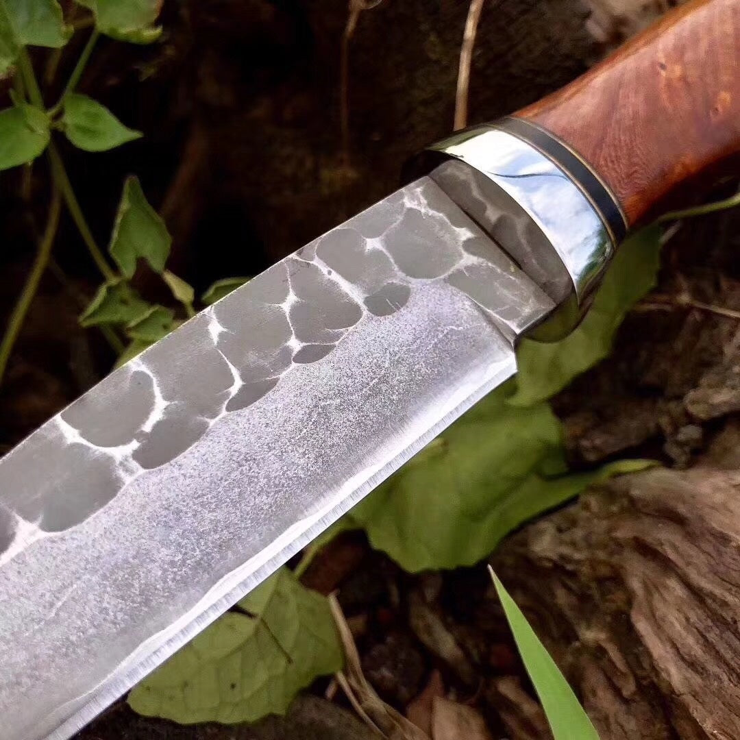 11" MILITARY Tactical Hunting Survival Fixed Blade Hunting Knife w/ Comfortable Grip