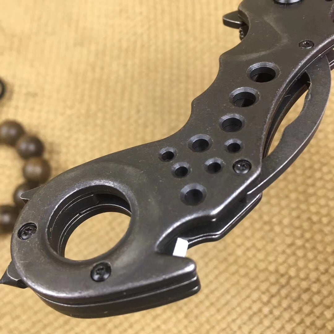 Claw knife fixed blade survival hunting knife skid grip blade tactics EDC mes tool 5Cr15Mov weight