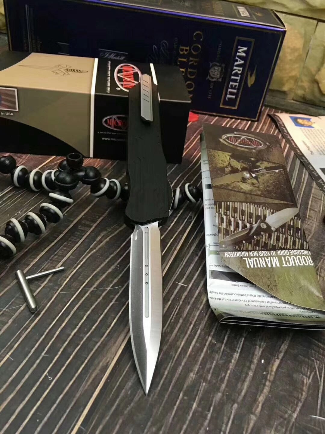 Microtech Safety Cutting Knives OTF EDC Spring Assisted Knife Fixed Blades Double Edge Survival Knifes Camping Hunting Fishing Knifes