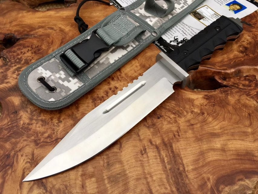 G10 tactical knife 58HRC fixed blade 8cr13mov survival and rescue tool, hunting knife, military knife corrosion resistant hunting and combat outdoor tools