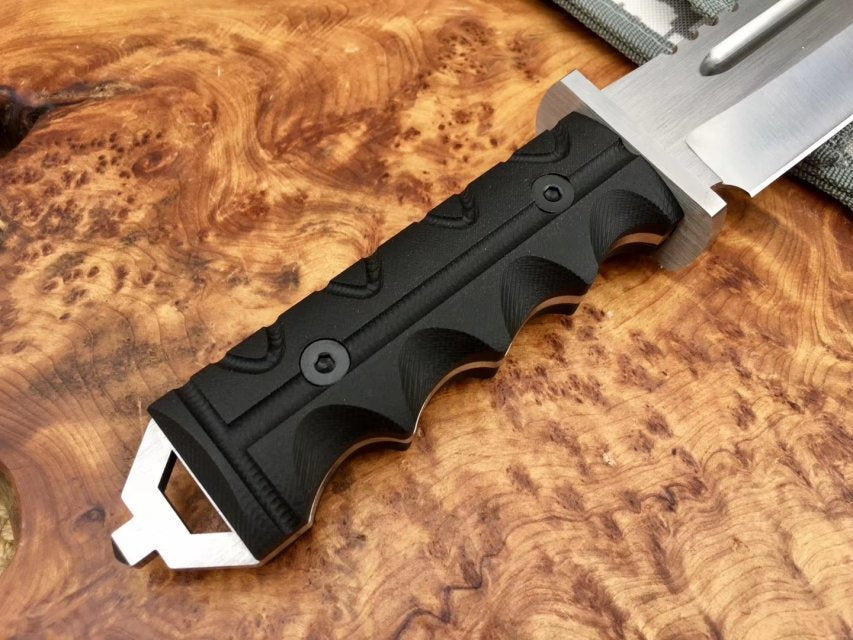 G10 tactical knife 58HRC fixed blade 8cr13mov survival and rescue tool, hunting knife, military knife corrosion resistant hunting and combat outdoor tools