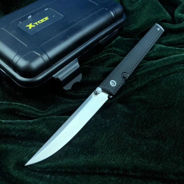 CRKT Tactical automatic EDC folding blade fixed blade 8cr13mov spring assisted knife camping hunting cutter collection