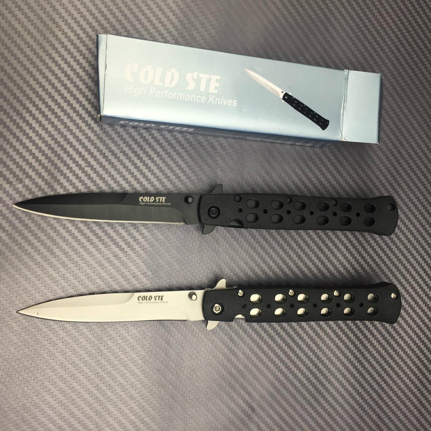 COLD STEEL High quality steel sheet +ABS engineered plastic sheet handle 440C stainless steel blade outdoor EDC knife tactical folding pocket knife hunter