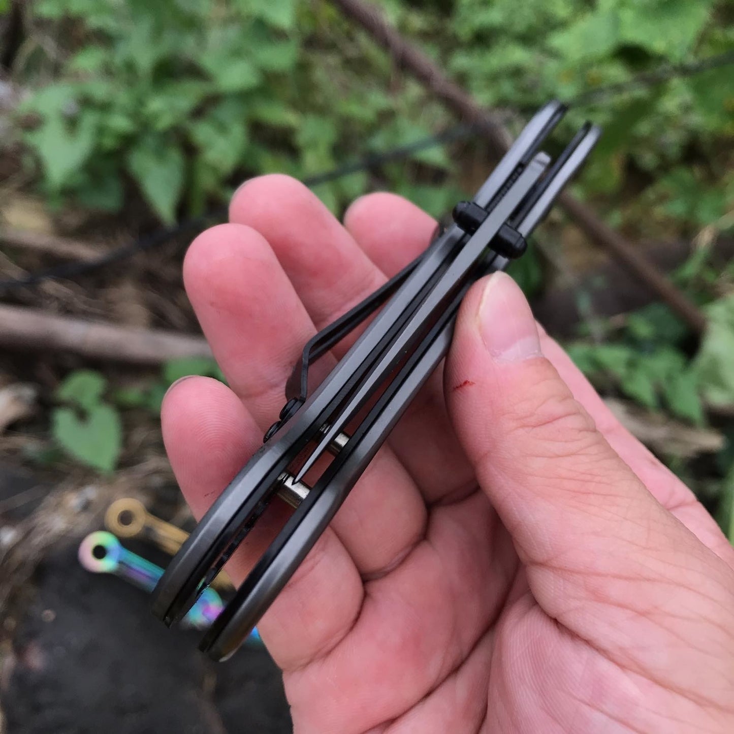 "Wrench knife" EDC folding knife daily use quality multi-blade knife blade blade thumb assist in three color selection"