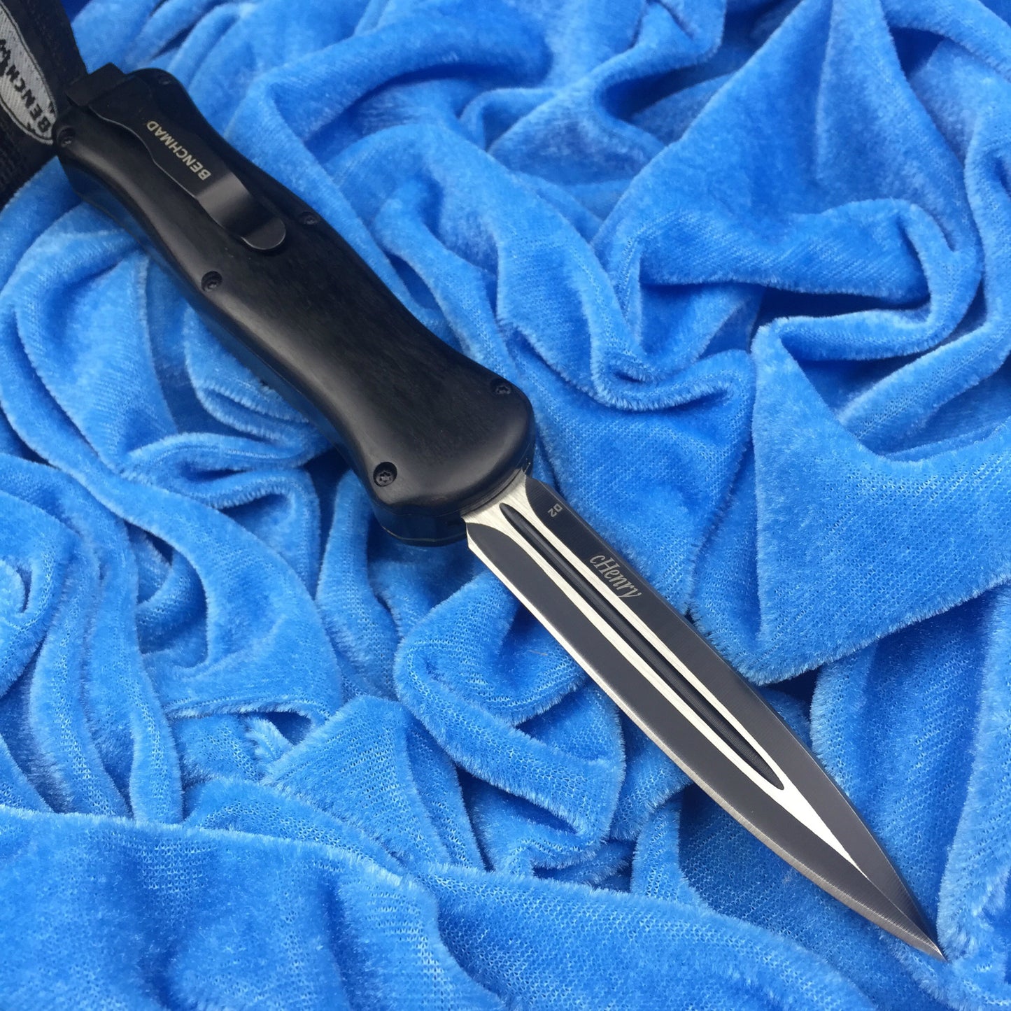 BENCHMADE Automatic spring assisted knife EDC survival knife fixed blade 59HRC folding blade double edged pocket camping hunting fishing knife