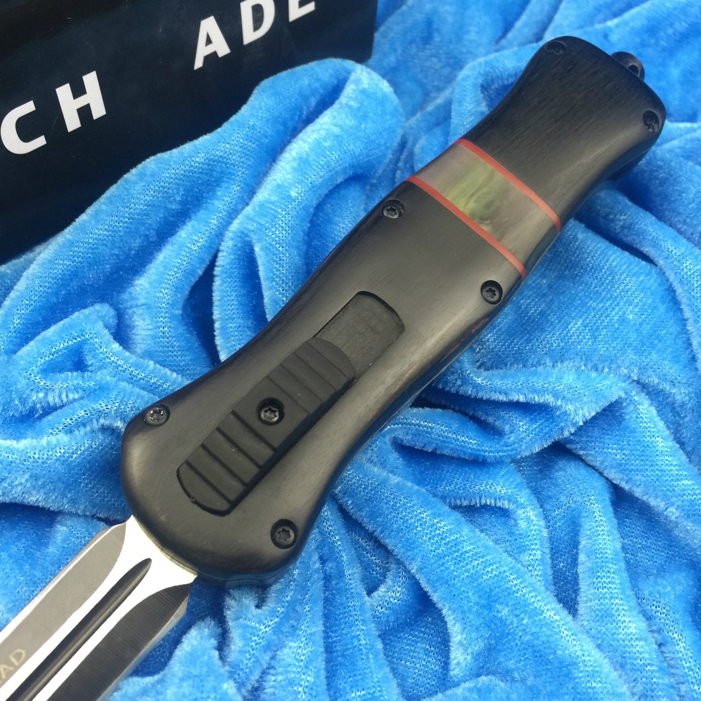 BENCHMADE Automatic spring assisted knife EDC survival knife fixed blade 59HRC folding blade double edged pocket camping hunting fishing knife