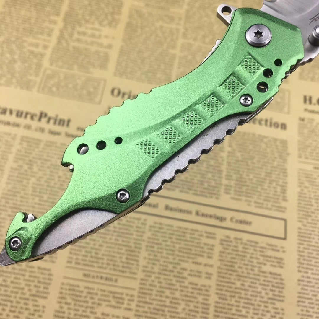 Gear cutters stainless steel handle cutters multifunctional tactical tools mini camping survival cutters