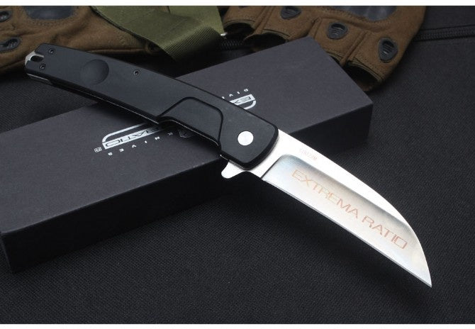 EXTREMA RATIO 3.543" tactical folding knife rescue hunting knife 6061-t6 aluminum alloy handle