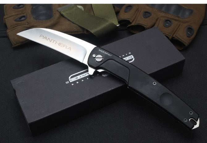 EXTREMA RATIO 3.543" tactical folding knife rescue hunting knife 6061-t6 aluminum alloy handle