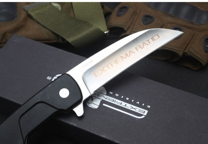 EXTREMA RATIO 3.543" tactical folding knife rescue hunting knife 6061-t6 aluminum alloy handle