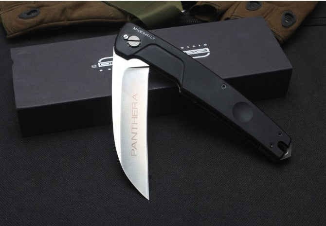 EXTREMA RATIO 3.543" tactical folding knife rescue hunting knife 6061-t6 aluminum alloy handle