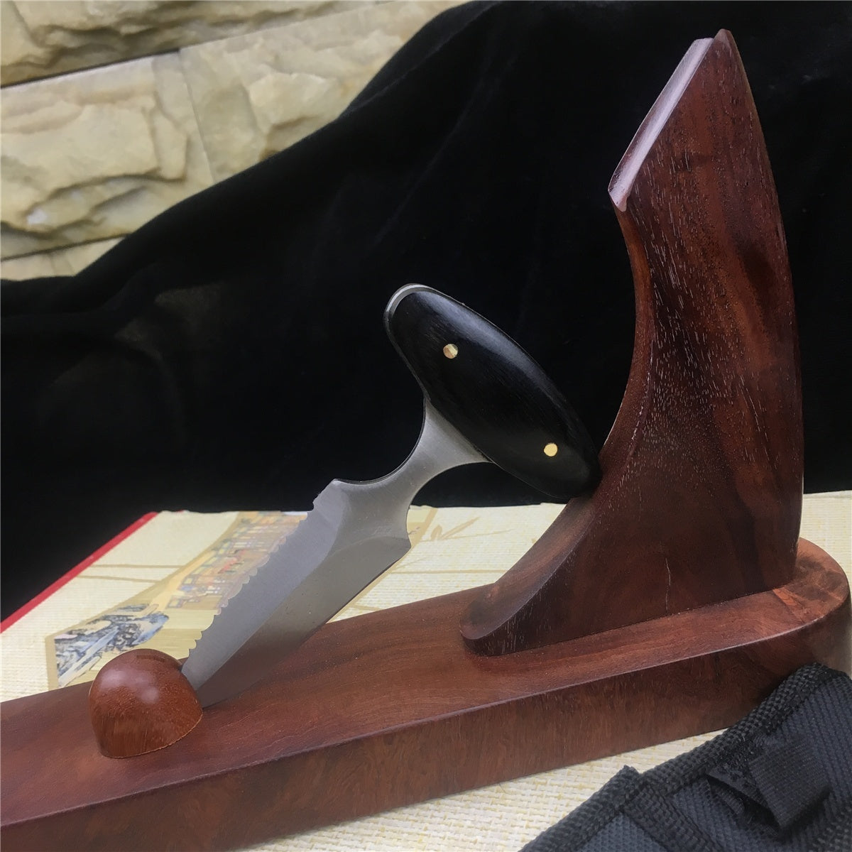 New Product Upgrades | Push knife + Card knife + Gifts Box Set '' 5.31 Inches Fist Knife Self-Defense Weapon Edc Tools(Style1 Style2)