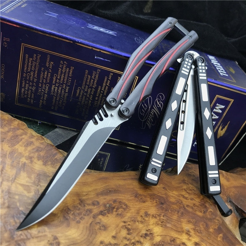 2020 Hot ! Butterfly Knife Practice Knifes OUTDOORS Tactical Knives Combat Trainer Very Sharp Survival Tools
