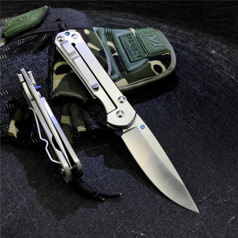 Chris Reeve Replica Stainless Steel Tactical Survival Folding Blade Knife Corrosion Resistance Camping Hunting Outdoor Knives