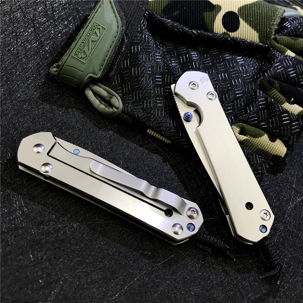 Chris Reeve Replica Stainless Steel Tactical Survival Folding Blade Knife Corrosion Resistance Camping Hunting Outdoor Knives