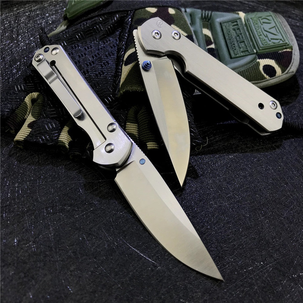 Chris Reeve Replica Stainless Steel Tactical Survival Folding Blade Knife Corrosion Resistance Camping Hunting Outdoor Knives