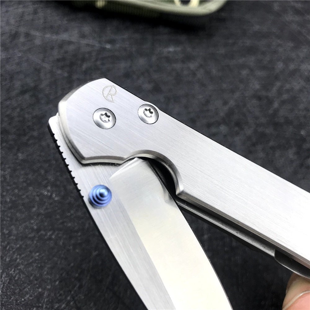 Chris Reeve Replica Stainless Steel Tactical Survival Folding Blade Knife Corrosion Resistance Camping Hunting Outdoor Knives