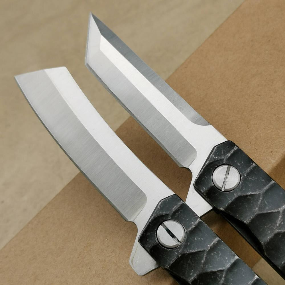 Stainless Steel Sharp Blade Pocket Folding Knife Tactical Hunting Knife Camping Survival Outdoors EDC Knives Tools Easy to Cut