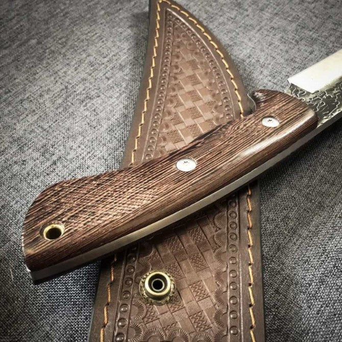 13 Inch Tactical Fixed Blade Knife 5cr15mov Blade Wood Handle Camping Hunting Fishing Knives Outdoor Survival Tools Dagger
