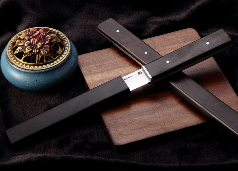 Voltron outdoor katana knife Camping survival tactical knife, outdoor hunting saber, tactical sharp straight knife D2 fixed blade