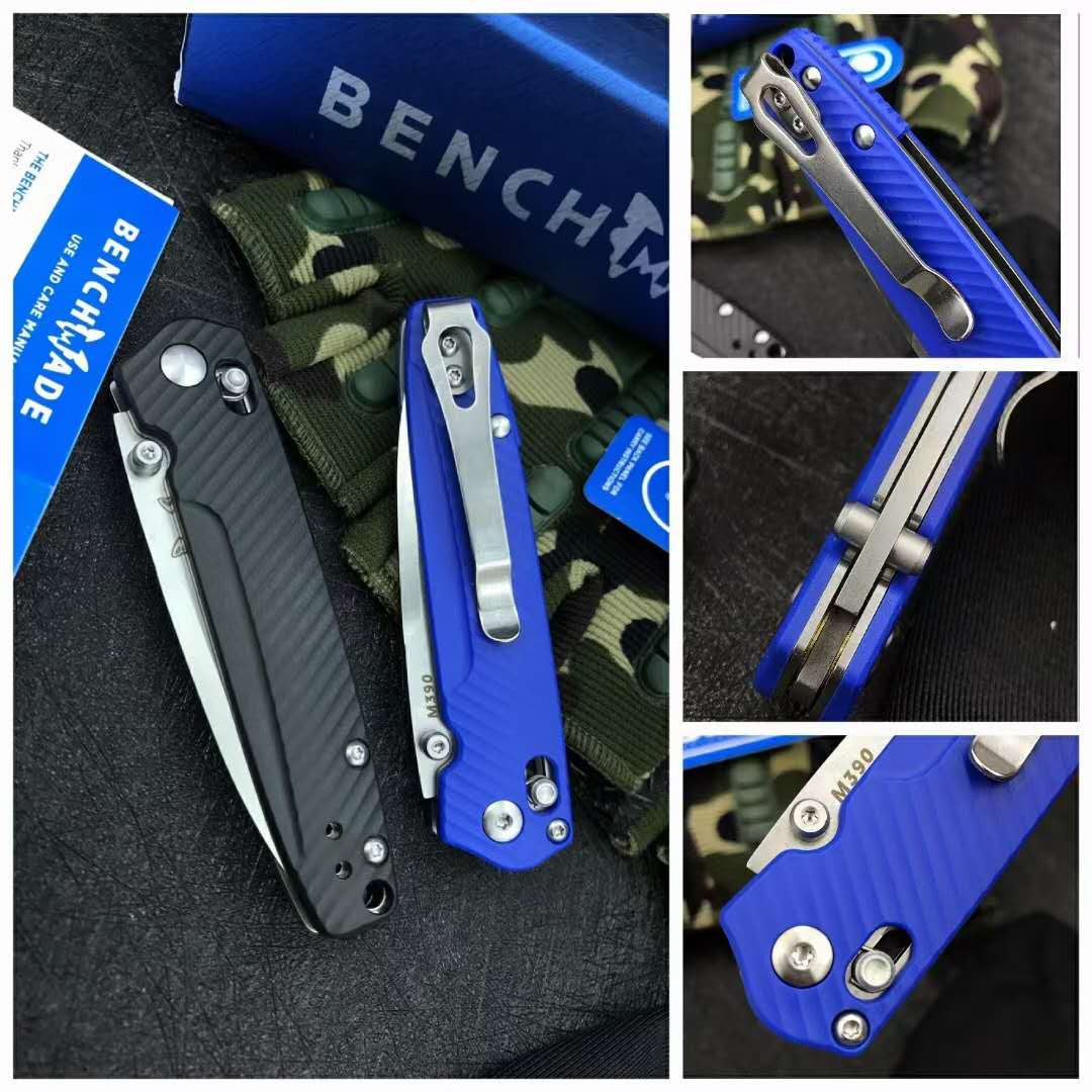 NEW Benchmade 485 Axis Assist Lock Folding Knife M390 Steel Nylon Glass Fibre Handle Outdoor Camping Hunting EDC Pocket Tools