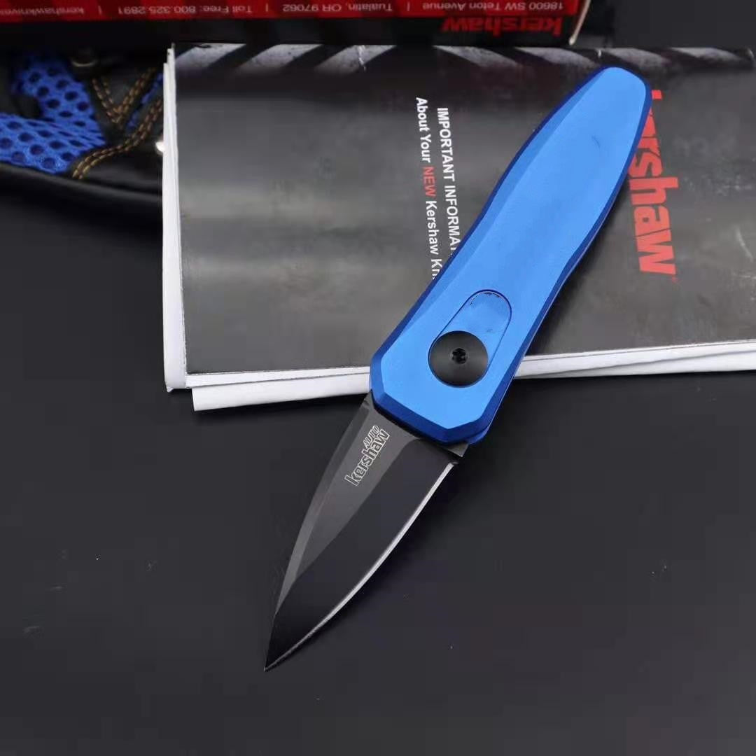 High Quality Kershaw 7500 Spring Assisted Knives OTS Spring transverse jump knife Switchblade Knife Hunting Hiking Tactical Multitools