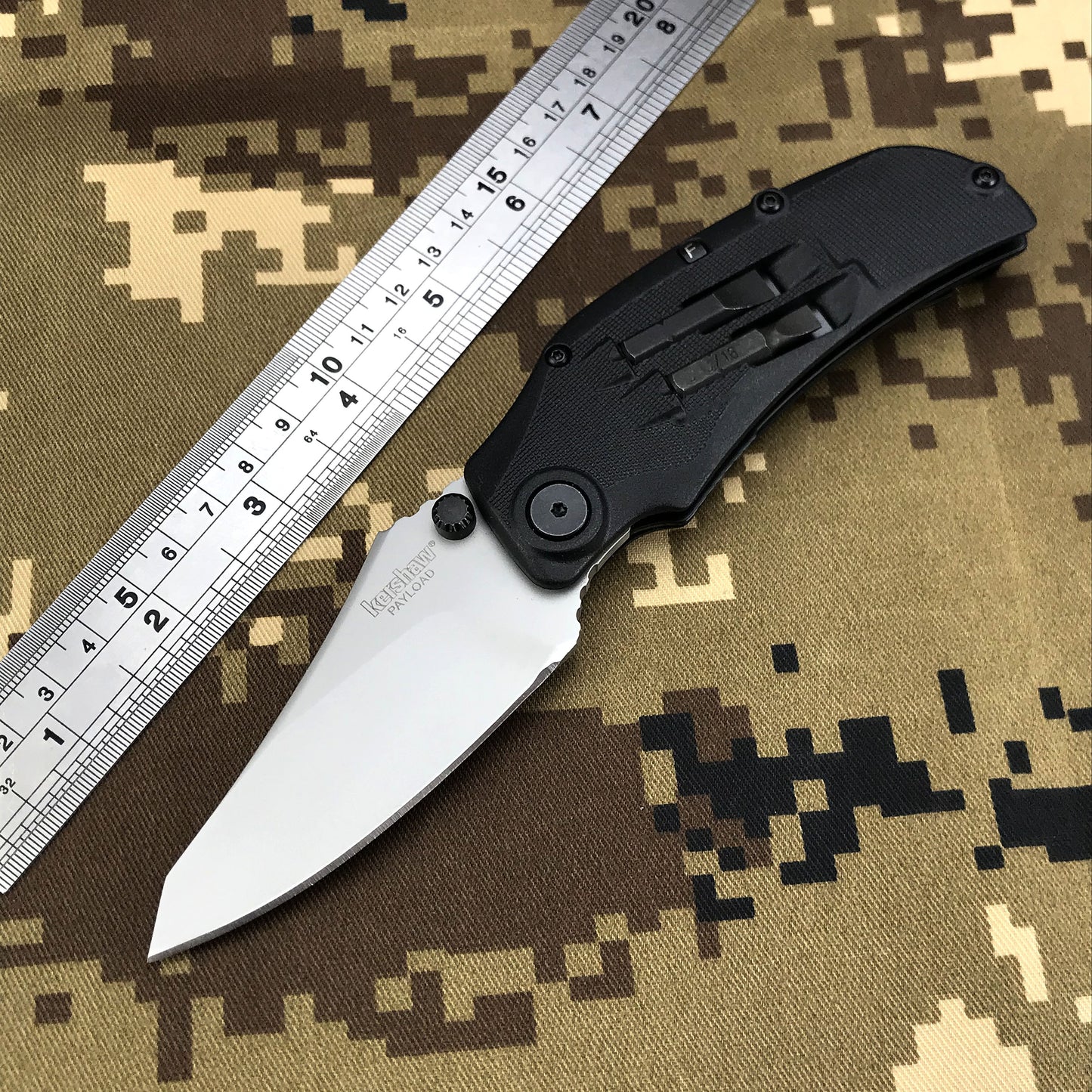 OEM Kershaw 1925 Multifunctional Folding Knife 8Cr13Mov Blade Nylon Fiberglass Handle Camping Hunting Fruit Knife EDC Tool