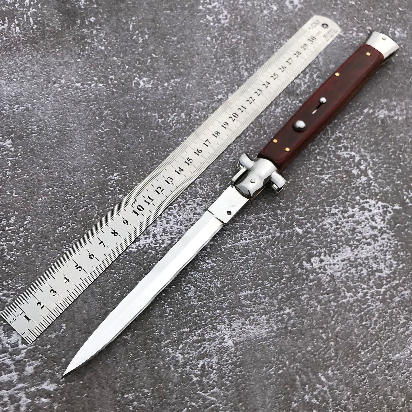 Classic retro style outdoor knife 13 Inch AKC Spring Knife Camping Knife Collection Knife Outdoor Pocket Knife