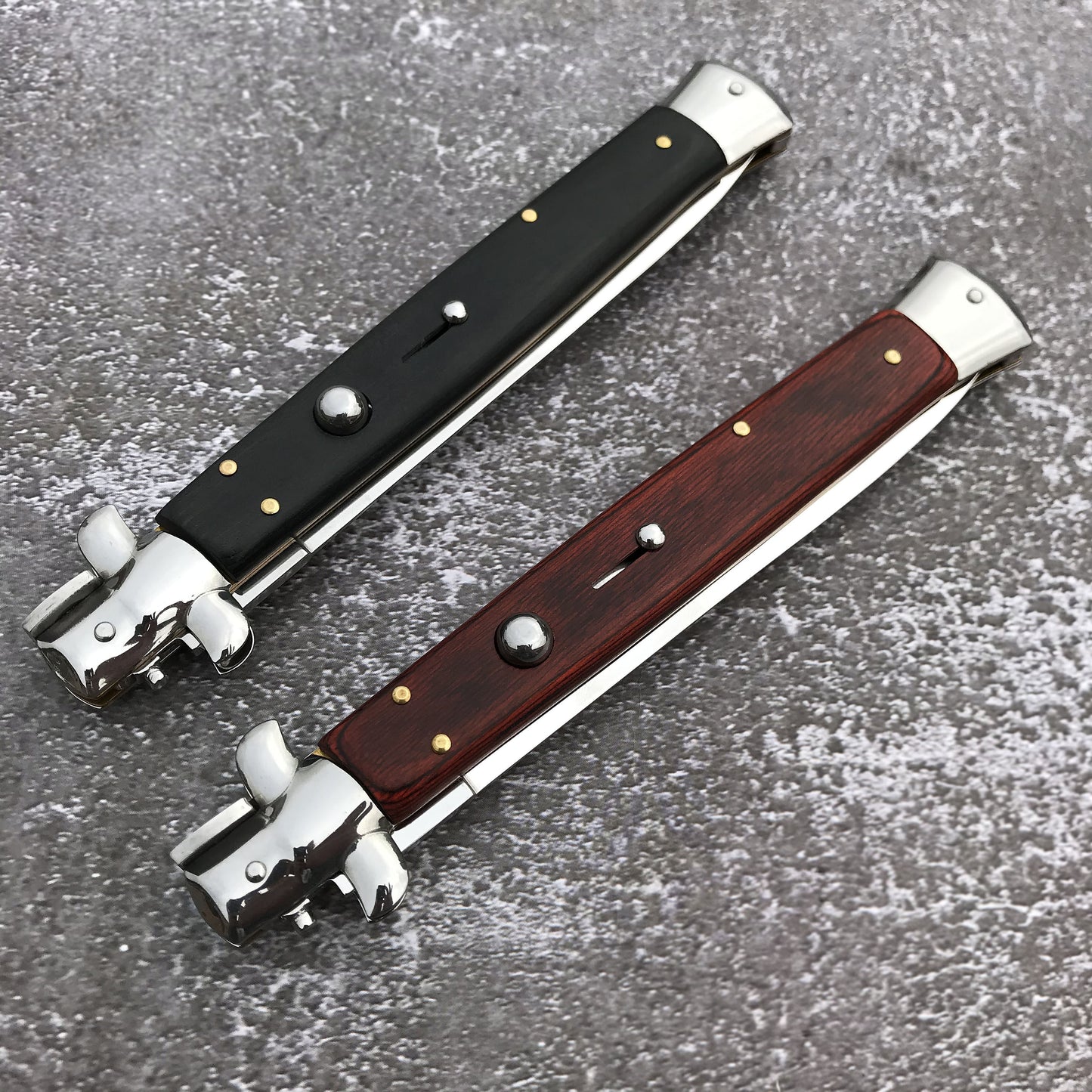 Classic retro style outdoor knife 13 Inch AKC Spring Knife Camping Knife Collection Knife Outdoor Pocket Knife