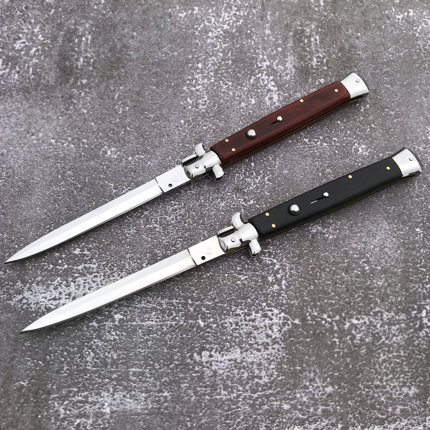 Classic retro style outdoor knife 13 Inch AKC Spring Knife Camping Knife Collection Knife Outdoor Pocket Knife