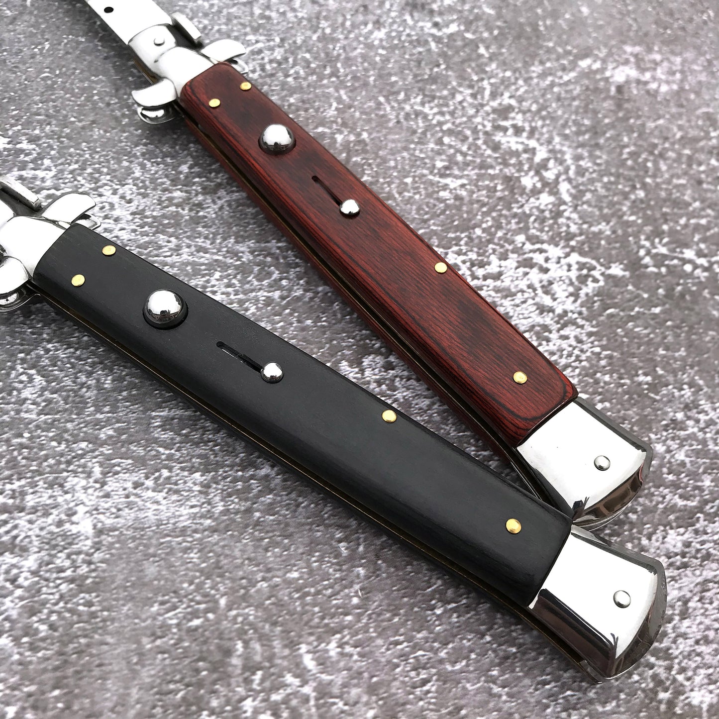 Classic retro style outdoor knife 13 Inch AKC Spring Knife Camping Knife Collection Knife Outdoor Pocket Knife