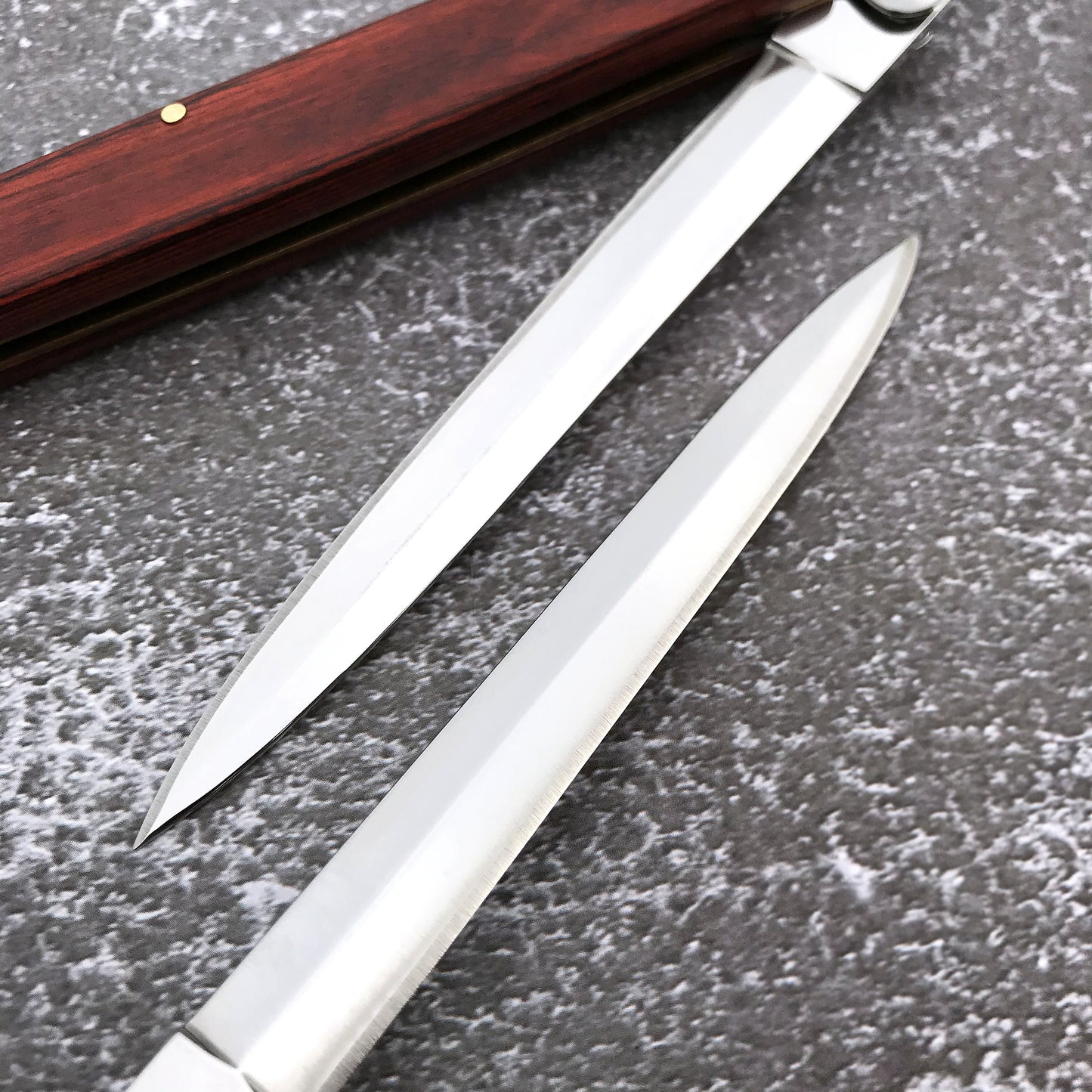 Classic retro style outdoor knife 13 Inch AKC Spring Knife Camping Knife Collection Knife Outdoor Pocket Knife