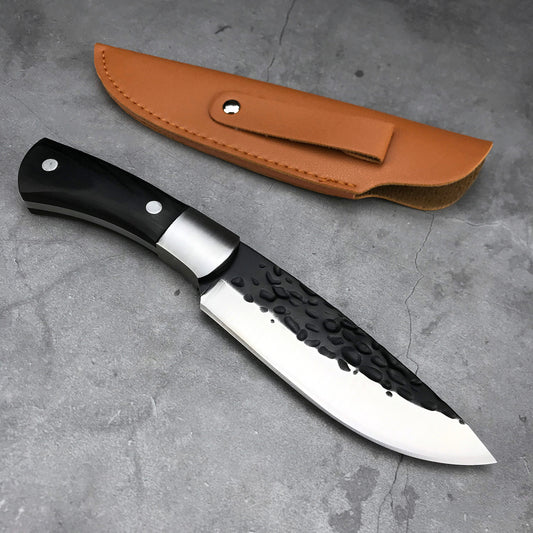 Hot Tactical Fixed blade knife Forged Steel blade Black wood handle Camping hunting knives outdoor survival tools dagger