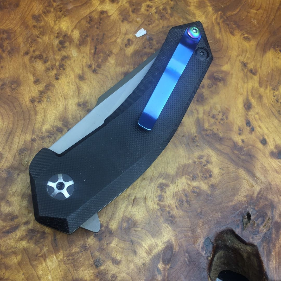 ZT ZERO TOLERANCE Folding Knife Assisted Open Camping Survival Pocket Knife CPM 20CV Blade Tactical ZT ZERO TOLERANCEFlipper Knife G10 HANDLE Handles