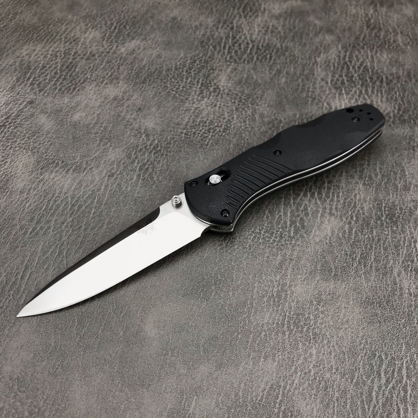 Benchmade Folding Knife Tactical Benchmade 580 Bugout AXIS Folding Knife 3.24"  S30V Satin Plain Blade Outdoor Hunting Camping Knife