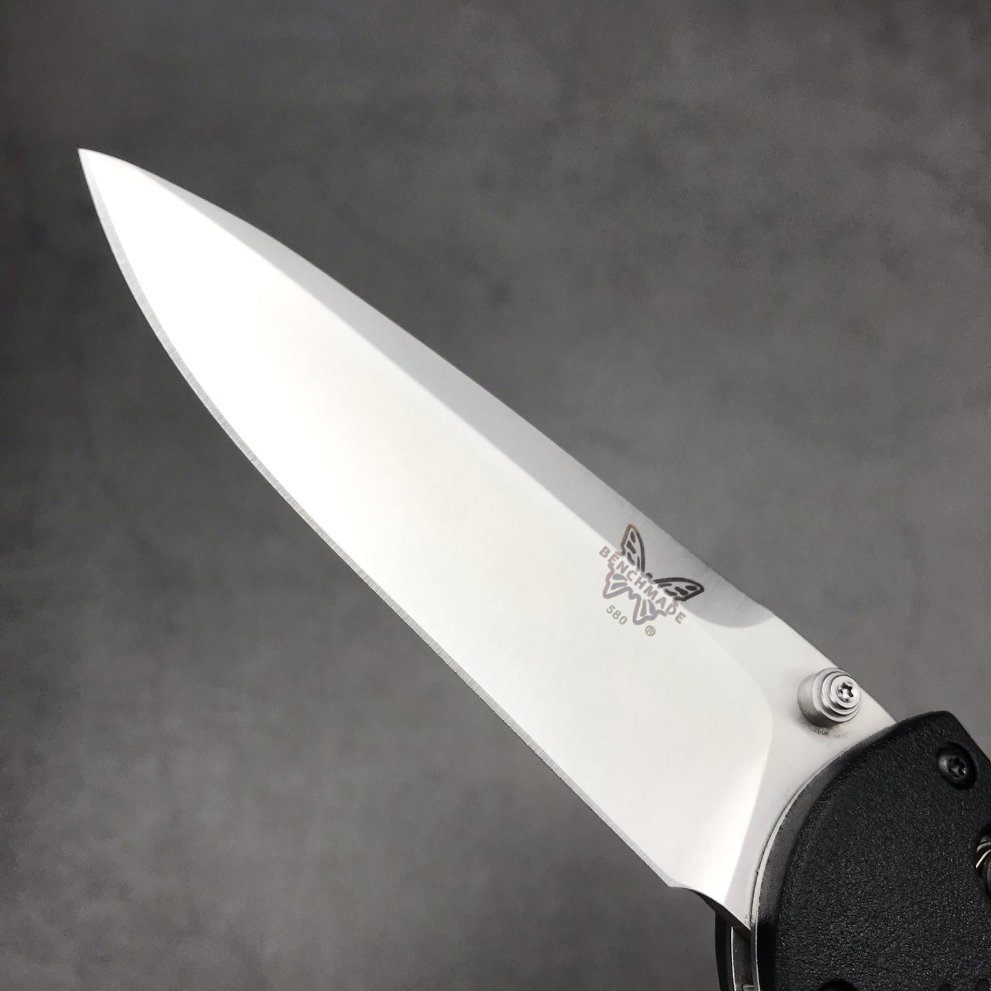 Benchmade Folding Knife Tactical Benchmade 580 Bugout AXIS Folding Knife 3.24" S30V Satin Plain Blade Outdoor Hunting Camping Knife