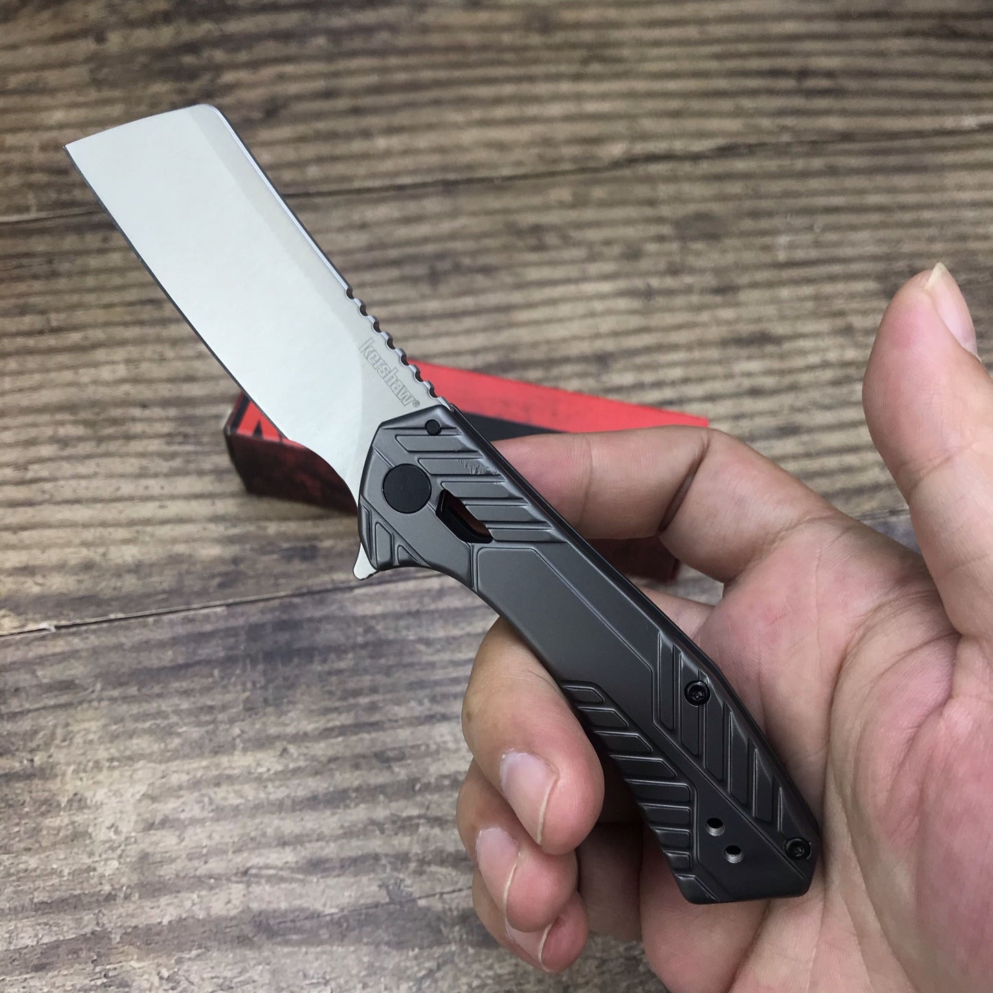 Kershaw 3445 Assisted Flipper Pocket Folding Knife Stainless Steel Handles 8cr13mov Blade Best Buy mfro Outdoor Gear Lab Includes Frame Lock, SpeedSafe Assisted Opening and Reversible Pocketclip