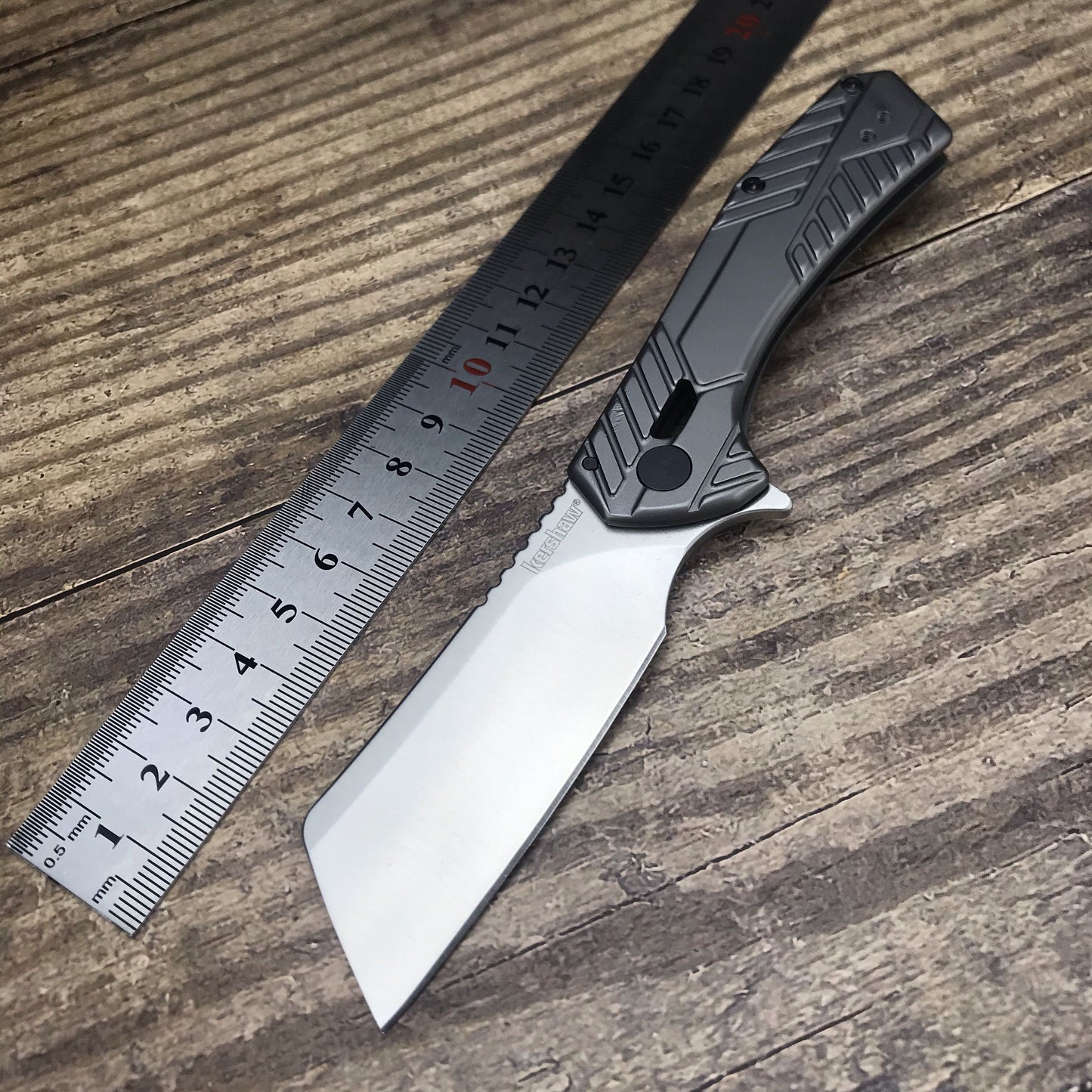 Kershaw 3445 Assisted Flipper Pocket Folding Knife Stainless Steel Handles 8cr13mov Blade Best Buy mfro Outdoor Gear Lab Includes Frame Lock, SpeedSafe Assisted Opening and Reversible Pocketclip