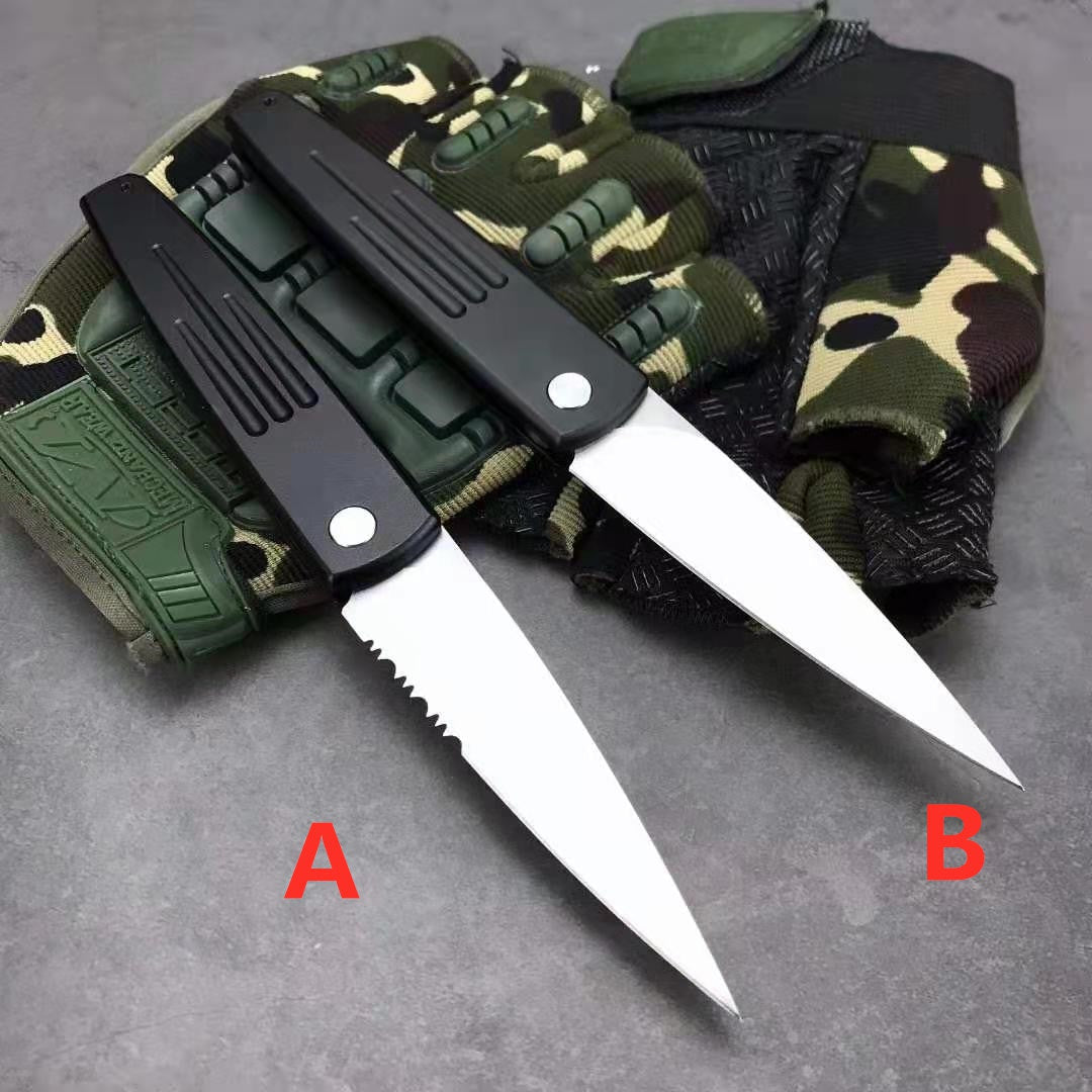 Benchmade 1000 Auto Spike Automatic Tactical Knife Outdoor S30V Blade Spring Knife Switchblade (3.6" Satin) Outdoor Camping Tactical Pocket Knife 2 Styles