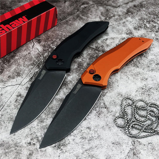 Kershaw 7100 7600 OTF Switchblade Knife Aluminium Handle Spring Assisted Opening Knives Hunting KNIFE Gift Box