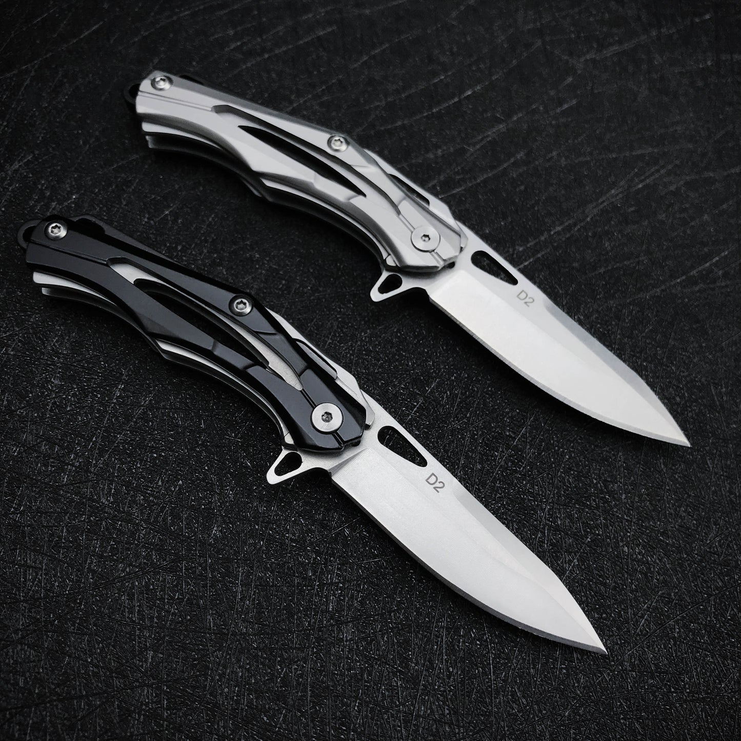 Transformers Mini Outdoor Survival Knife Portable EDC Stainless Folding Camping Tactical Folding Pocket Ring Hunting Tools
