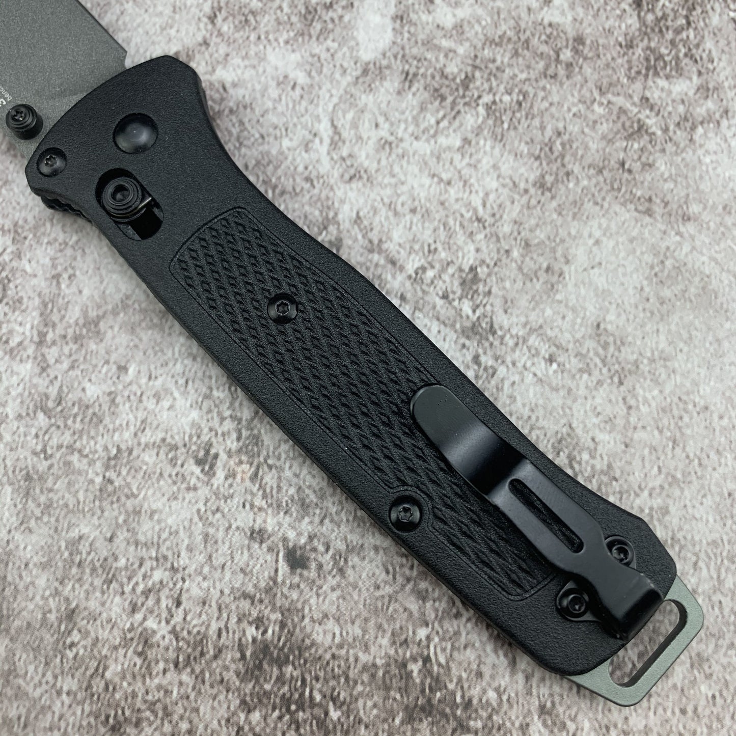 Benchmade - Bailout 537, EDC Tactical Folding Knife, Tanto Blade, Manual Open, Axis Locking Mechanism